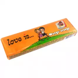 Жевательная конфета "Love is..." со вкусом Манго-апельсин картинка 344782 - МосИгра